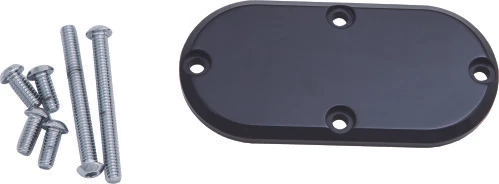 Pro-One Performance 202140B Billet Inspection Cover - Smooth - Black 812-02055