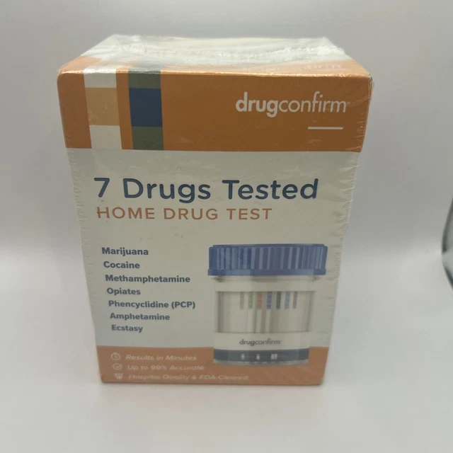DRUGCONFIRM DRUG TEST 7 Drugs Tested Home Drug Test 99 Accurate