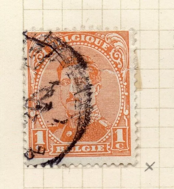 Belgium 1915 Early Issue Fine Used 1c. NW-184321