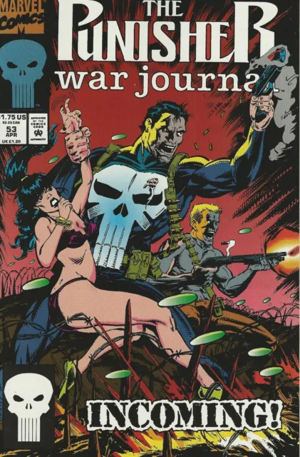 Marvel Comics The Punisher War Journal "Incoming!"  Vol. 1, No.53  April 1993