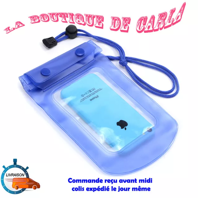 Housse etui etanche pochette waterproof anti-eau pour Crosscall Action X3