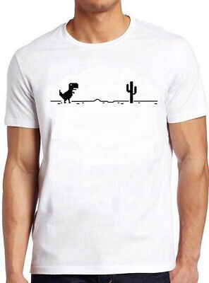 Trex Cactus Offline Hilarious Witty Humor Funny Meme Gamer Gift T Shirt M667