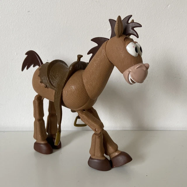 DISNEY PIXAR TOY Story Galloping Horse BULLSEYE 7" moveable legs action