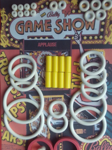 Kit D'élastiques (rubbers) Pour Flipper BALLY Silverball Mania (1980) - Neuf