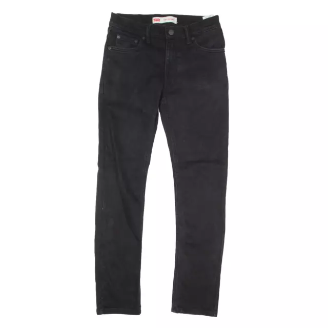 LEVI'S 510 Jeans 14 REG Black Denim Slim Skinny Boys W27 L27