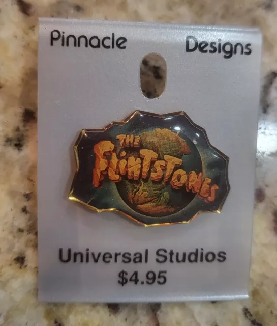 VINTAGE UNIVERSAL STUDIOS Theme Park The Flintstones Logo Collectible