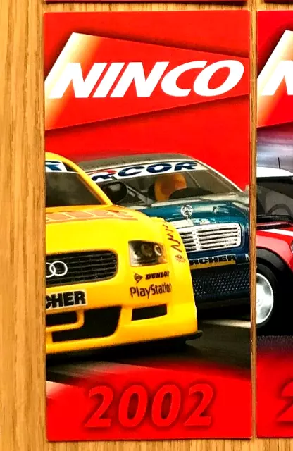 NINCO LEAFLET 2002 UK Slot Cars & Sets (Scalextric / Fly / SCX / Carrera)