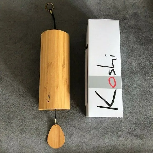 Koshi Wind Chimes Aria Air Natural Bamboo France Made Sound Therapy Musical Zen
