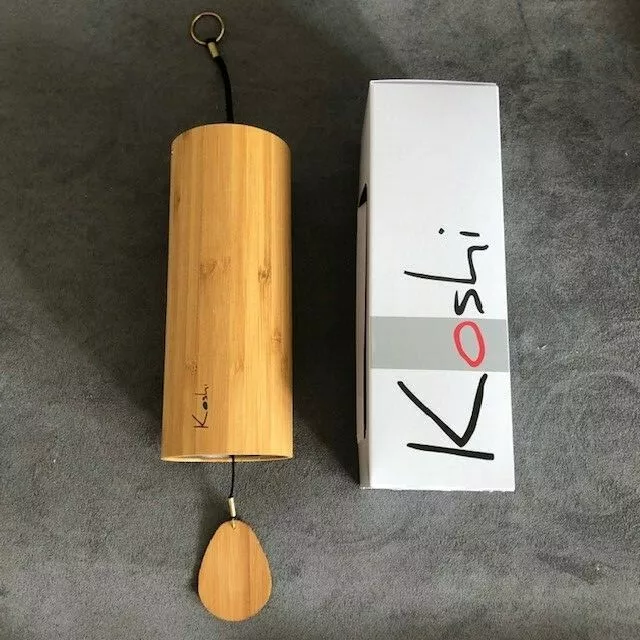 Koshi Wind Chimes Ignis Fire Natural Bamboo France Made Sound Therapy Musical