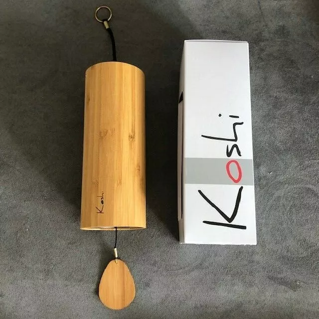 Koshi Wind Chimes Terra Earth Natural Bamboo France Made Sound Therapy Musical