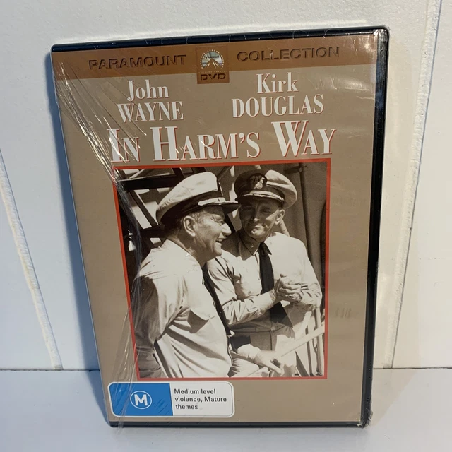 In Harm's Way Dvd Film Movie Region 4 Brand New & Sealed John Wayne 1965 Drama