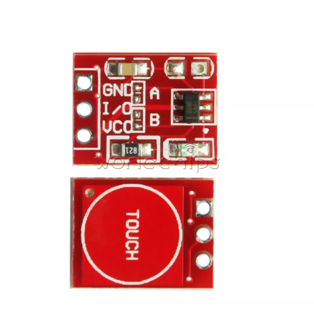 10PCS TTP223 Capacitive Touch Switch Button Self-Lock Module Sensor for Arduino