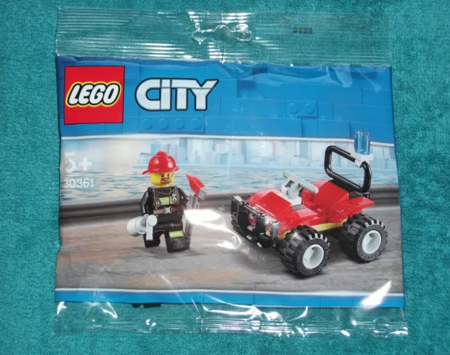 LEGO CITY : Fire ATV Polybag Set 30361 BNSIP