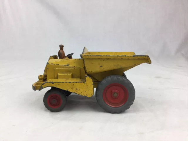 Vintage Dinky Supertoys Muir Hill Dumper 562 With Driver