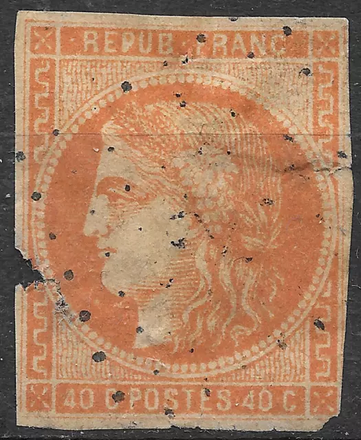 TIMBRE FRANCE CLASSIQUE CERES BORDEAUX N° 48 - Cote 140 euros