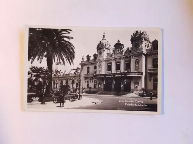 CPA 278. Monte Carlo, monaco, entree du casino