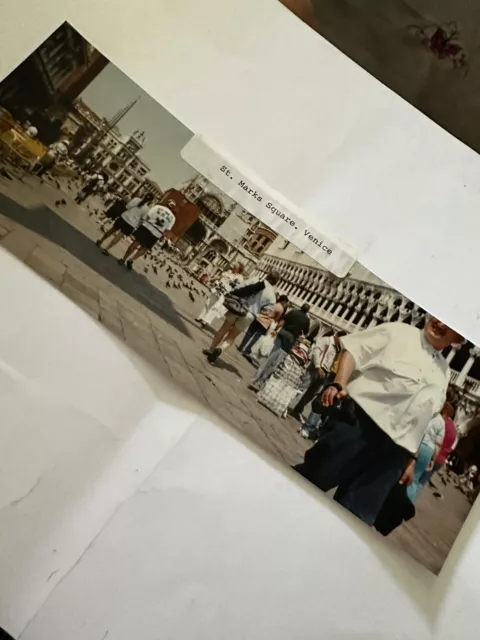 Venice St Marks Square  1996 Pan aroma Color Photo