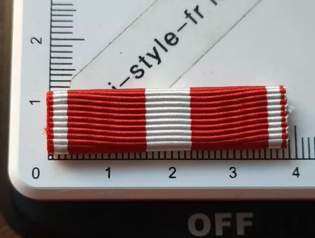 F04I01 support dixmude croix de la valeur militaire réduction agrafe barrette
