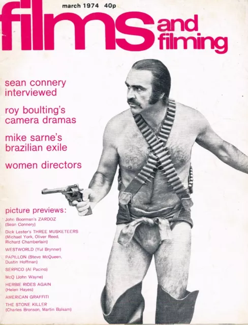 FILME UND FILME BFI Filmmagazin Juni 1974 amerikanisches Graffiti Sean Connery
