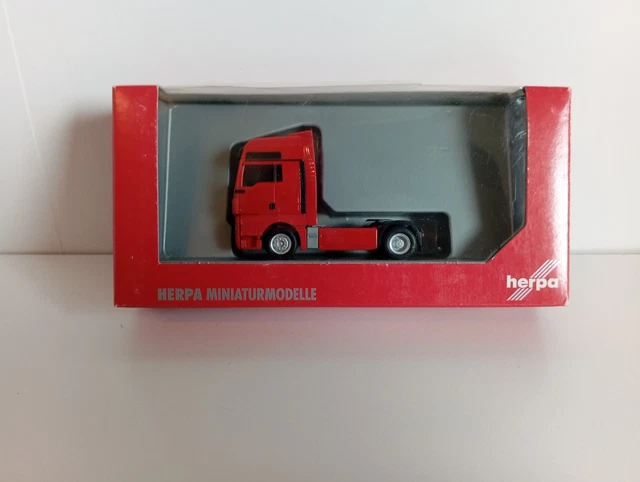 Herpa Ricambi – Trattore Stradale 2 Assi MAN TGX XXL (2008) – Scala N 1:160 – 2 Pezzi In Plastica