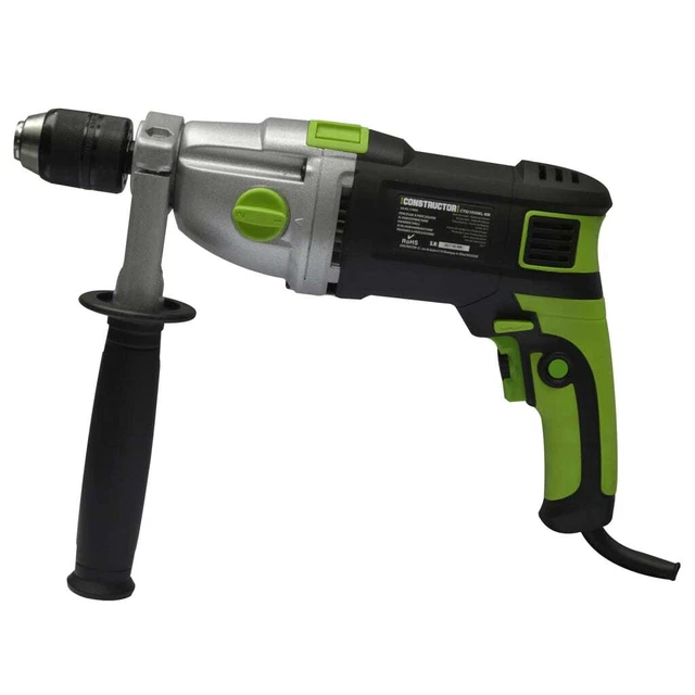 Perceuse à Percussion Automatique 13 mm Pneumatique 850/1050 W CONSTRUCTOR