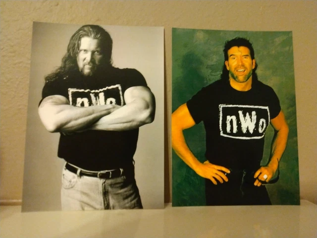 SCOTT HALL AKA Razor Ramon & Kevin Nash nWo Outsiders Promo photos, WWE ...