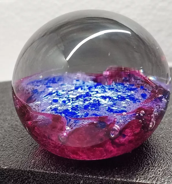 Selkirk glass paperweight Multicoloured