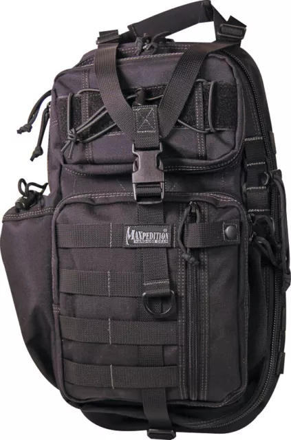 Maxpedition MX431B Sitka Gearslinger Black Backpack Bag Pack