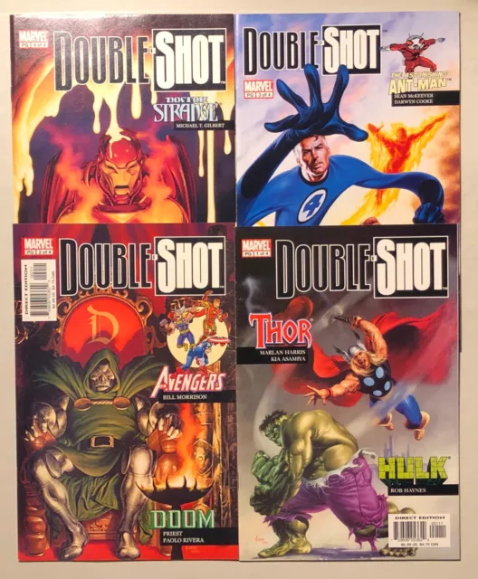 Marvel Double Shot 1-4 Limited Series 2003 Series Full Run Lot Complete Set