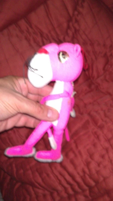 la pantera rosa peluche vintage