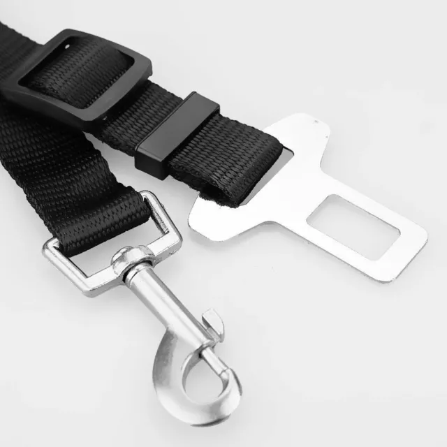 Pet Dog Cat Seat Belt Strap Buckle Safety for Harnesses Leash Adjustable Puppy