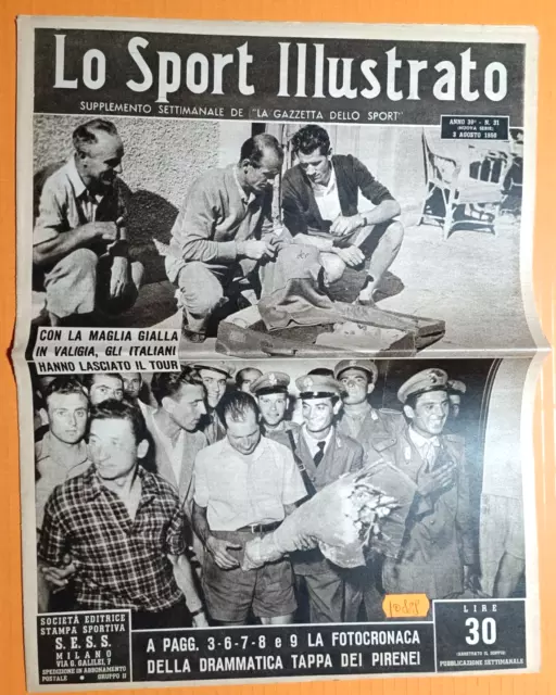 BARTALI da LO SPORT ILLUSTRATO N.31 del 3-agosto-1950/10828