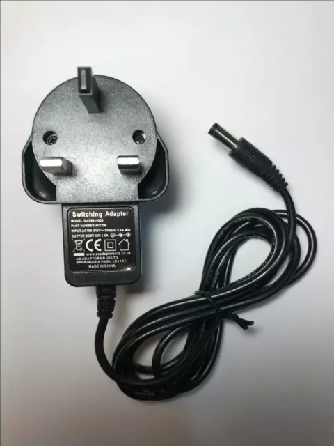 9V Mains AC-DC Adaptor Power Supply for York Fitness Aspire Cross Trainer 52060