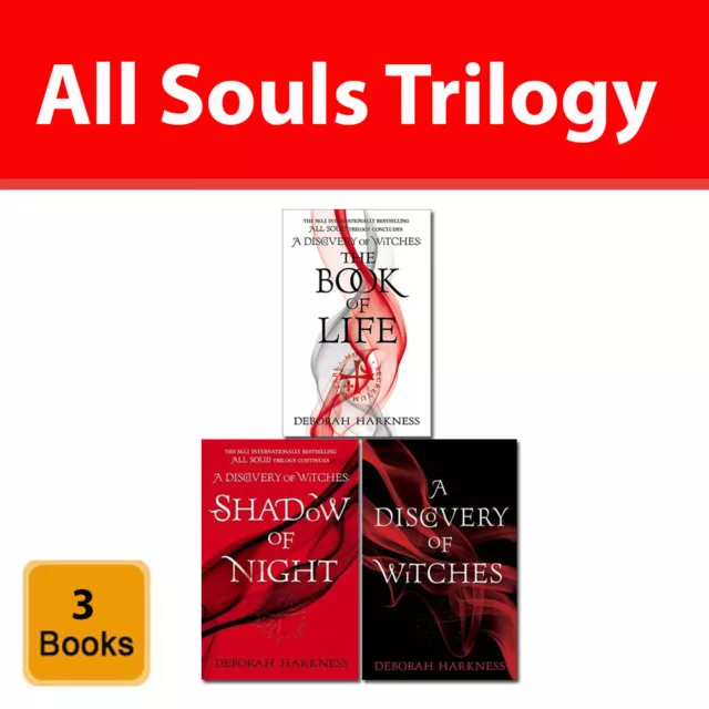 All Souls Trilogy collection Deborah Harkness 3 books set A Discovery of Witches