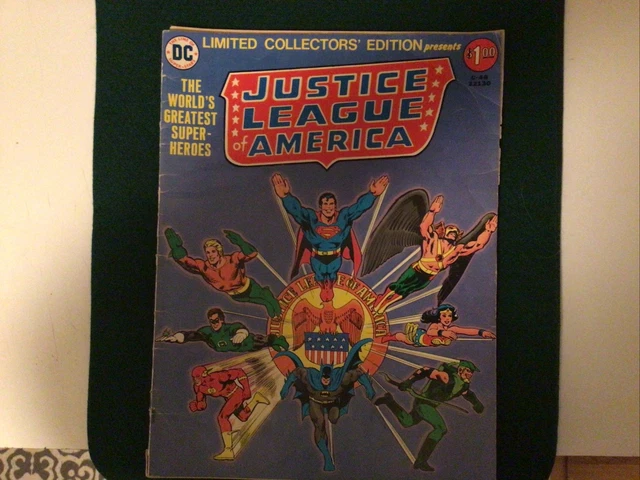 1976 DC COMICS LIMITED COLLECTORS' EDITION C - 46 JUSTICE LEAGUE of AMERICA