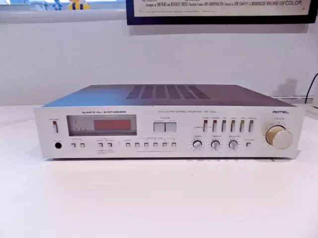 Rotel RX-700L MW/LW/FM Stereo Receiver Grey Genuine Tested Working