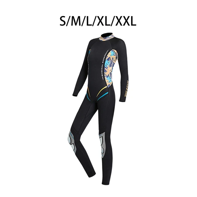 Womens Wetsuits Jumpsuit Keep Warm Néoprène 3mm Combinaison humide pour la