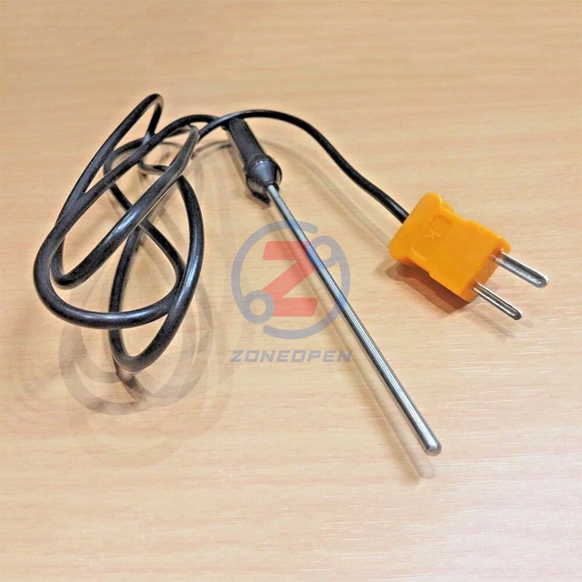 TP02 TP02 KTYPE Thermocouple Probe Sensor Temperature Controller Wire
