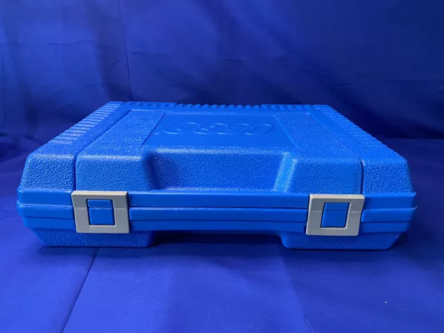 Vintage 1984 LEGO Blue Storage Systems Carrying Case Bin Box - Clean! 2