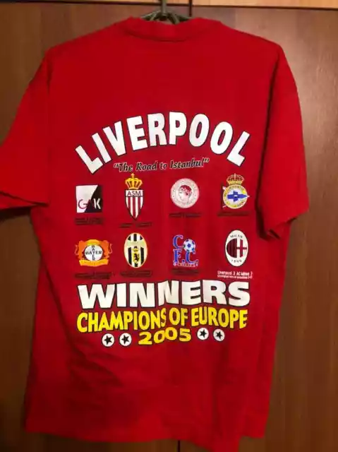 Lfc retro istanbul 2005 shirt sale