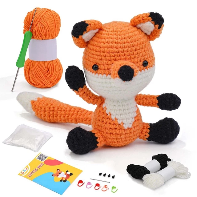 Kit All'Uncinetto Per Principianti JAWAI - Set Per Realizzare Sottobicchieri Decorativi A Forma Di Piante