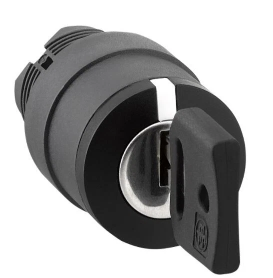 Harmony XB5 - tete bouton tournant a cle 455 - Ø22 - 3 pos fix - retr C.ZB5AG3