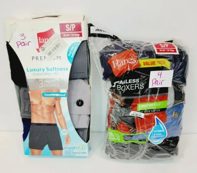 Hanes Ultimate Comfort Panties Women 7/L Multicolor 4 Pair Hi-Cut