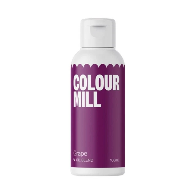 Colour Mill Colorante Alimentare A Base Di Olio 100ml -Uva