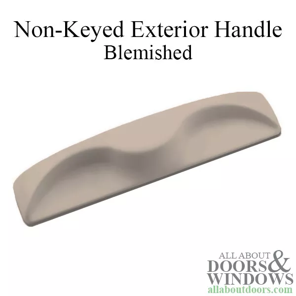 Exterior Handle For Sliding Door Blemished Non Keyed Exterior Door Handle Tan