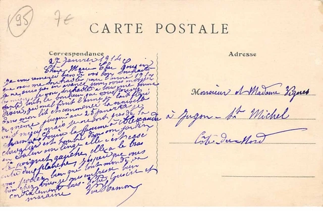 95 . n° 101340 .argenteuil . the new posts .rue de pontoise . 2