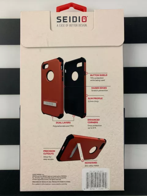 SEIDIO DILEX with Kickstand - Samsung Galaxy NOTE 8 BLUE/BLACK *N*E*W* 2