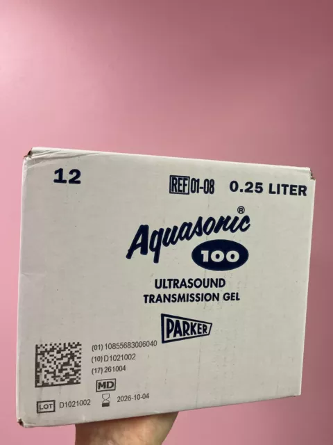 Ultrasound Transmission Gel AQUASONIC 100 8.5oz Squeeze Bottle PARKER LABS