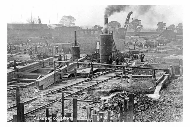 pt6171 - Askern Colliery , Yorkshire - print 6x4