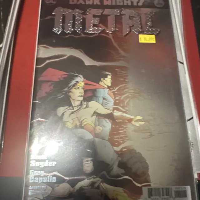 Dark Nights Metal 2 1St Cameo Appearance Batman Who Laughs Red Death (2017, Dc)